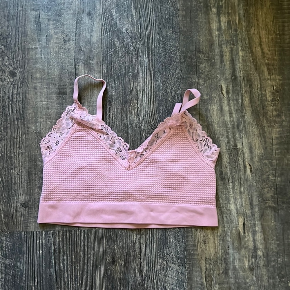 Pink bralette